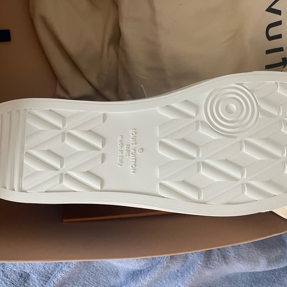 Louis Vuitton tattoo sneaker size 13 blue/white 100% new in the box - Picture 8 of 10